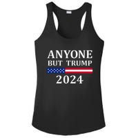 Anyone But Trump 2024 Presidential Campaign Style  Ladies PosiCharge Competitor Racerback Tank