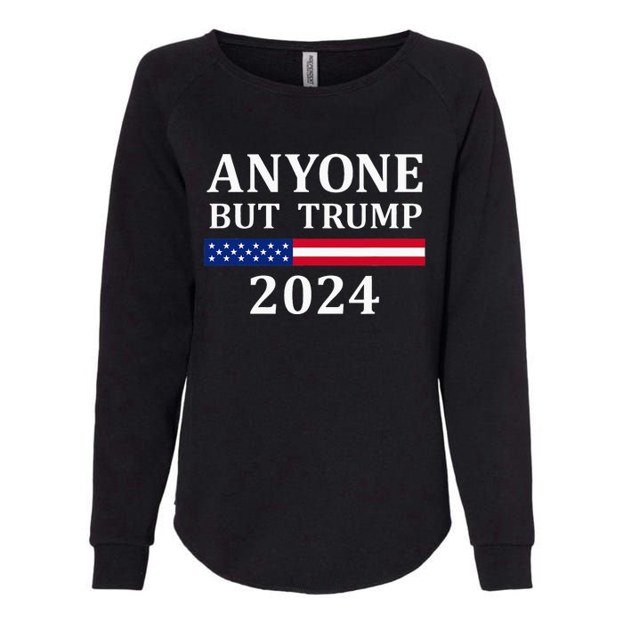 Anyone But Trump 2024 Presidential Campaign Style  Womens California Wash Sweatshirt