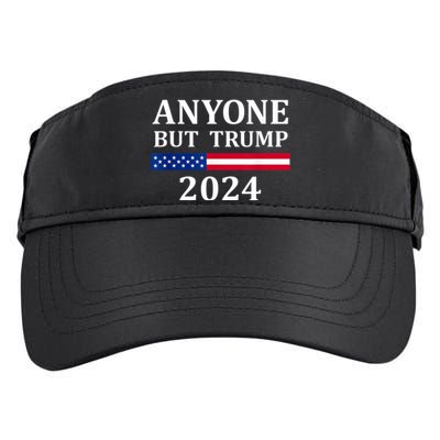 Anyone But Trump 2024 Presidential Campaign Style Adult Drive Performance Visor