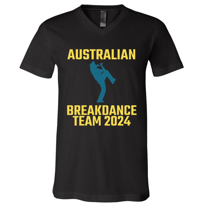 Australian Breakdance Team 2024 V-Neck T-Shirt