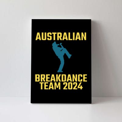 Australian Breakdance Team 2024 Canvas