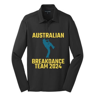 Australian Breakdance Team 2024 Silk Touch Performance Long Sleeve Polo