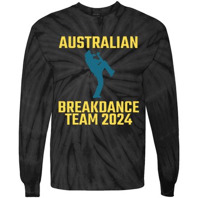 Australian Breakdance Team 2024 Tie-Dye Long Sleeve Shirt