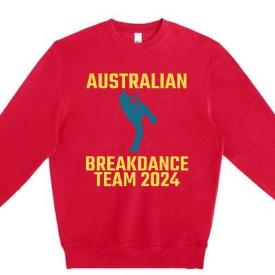 Australian Breakdance Team 2024 Premium Crewneck Sweatshirt