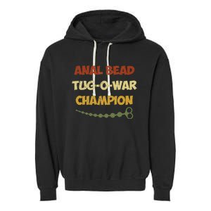 Anal Bead Tug O War Champion Garment-Dyed Fleece Hoodie