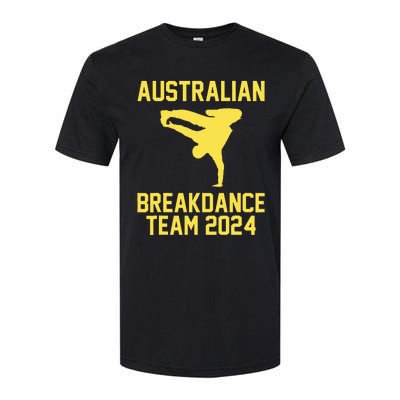 Australian Breakdance Team 2024 Funny Breakdancing Meme 24 Softstyle CVC T-Shirt