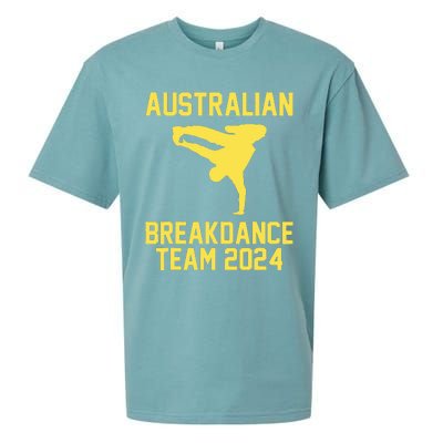 Australian Breakdance Team 2024 Funny Breakdancing Meme 24 Sueded Cloud Jersey T-Shirt