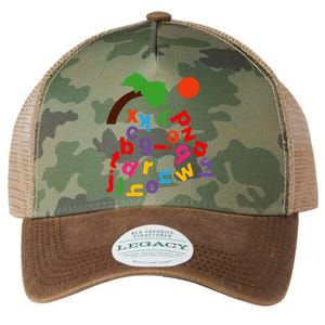 Alphabet Boom Tree Legacy Tie Dye Trucker Hat