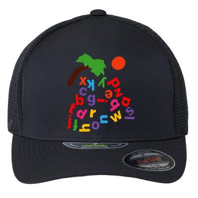 Alphabet Boom Tree Flexfit Unipanel Trucker Cap