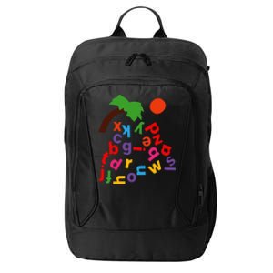 Alphabet Boom Tree City Backpack