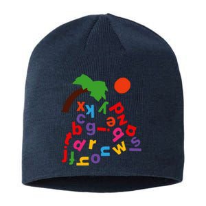 Alphabet Boom Tree Sustainable Beanie