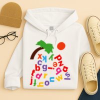 Alphabet Boom Tree Hoodie