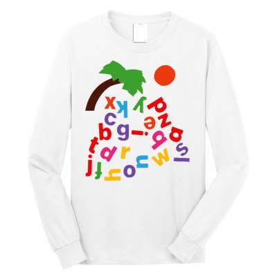 Alphabet Boom Tree Long Sleeve Shirt