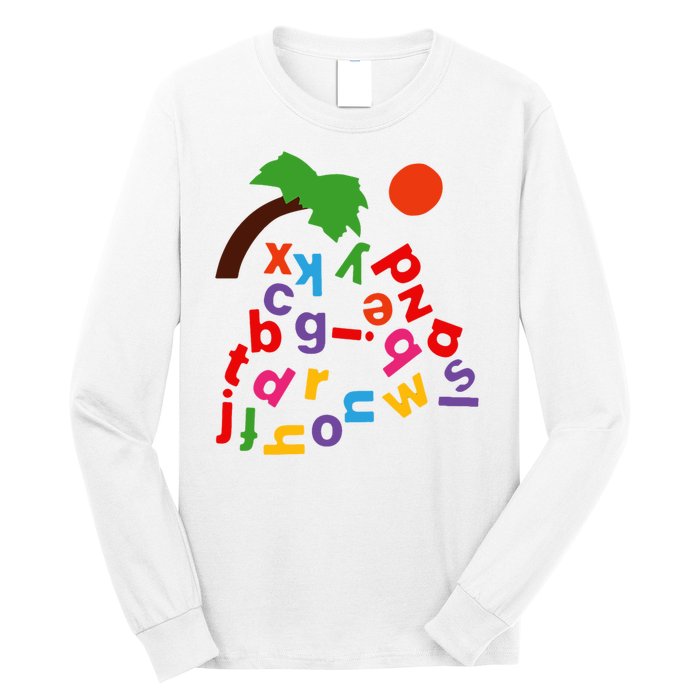 Alphabet Boom Tree Long Sleeve Shirt