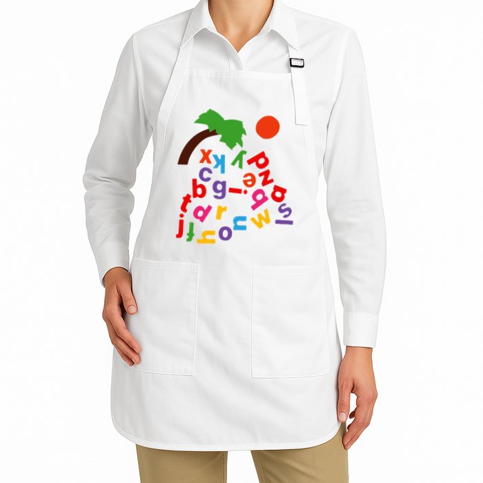 Alphabet Boom Tree Apron