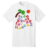 Alphabet Boom Tree Tall T-Shirt