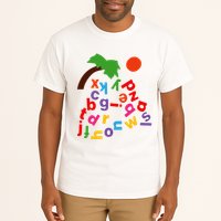 Alphabet Boom Tree Tall T-Shirt