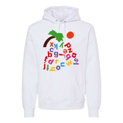 Alphabet Boom Tree Premium Hoodie