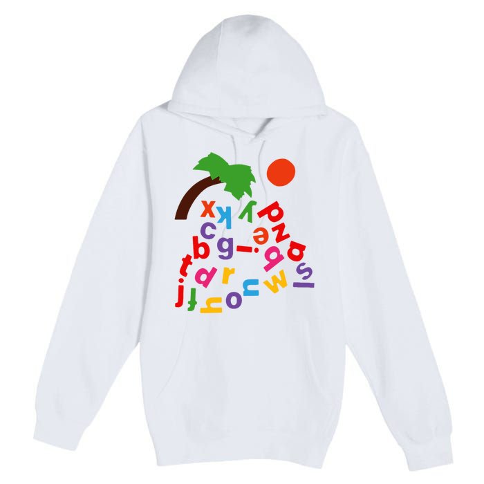 Alphabet Boom Tree Premium Pullover Hoodie