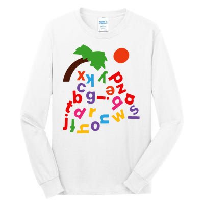 Alphabet Boom Tree Tall Long Sleeve T-Shirt