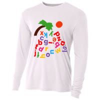 Alphabet Boom Tree Cooling Performance Long Sleeve Crew