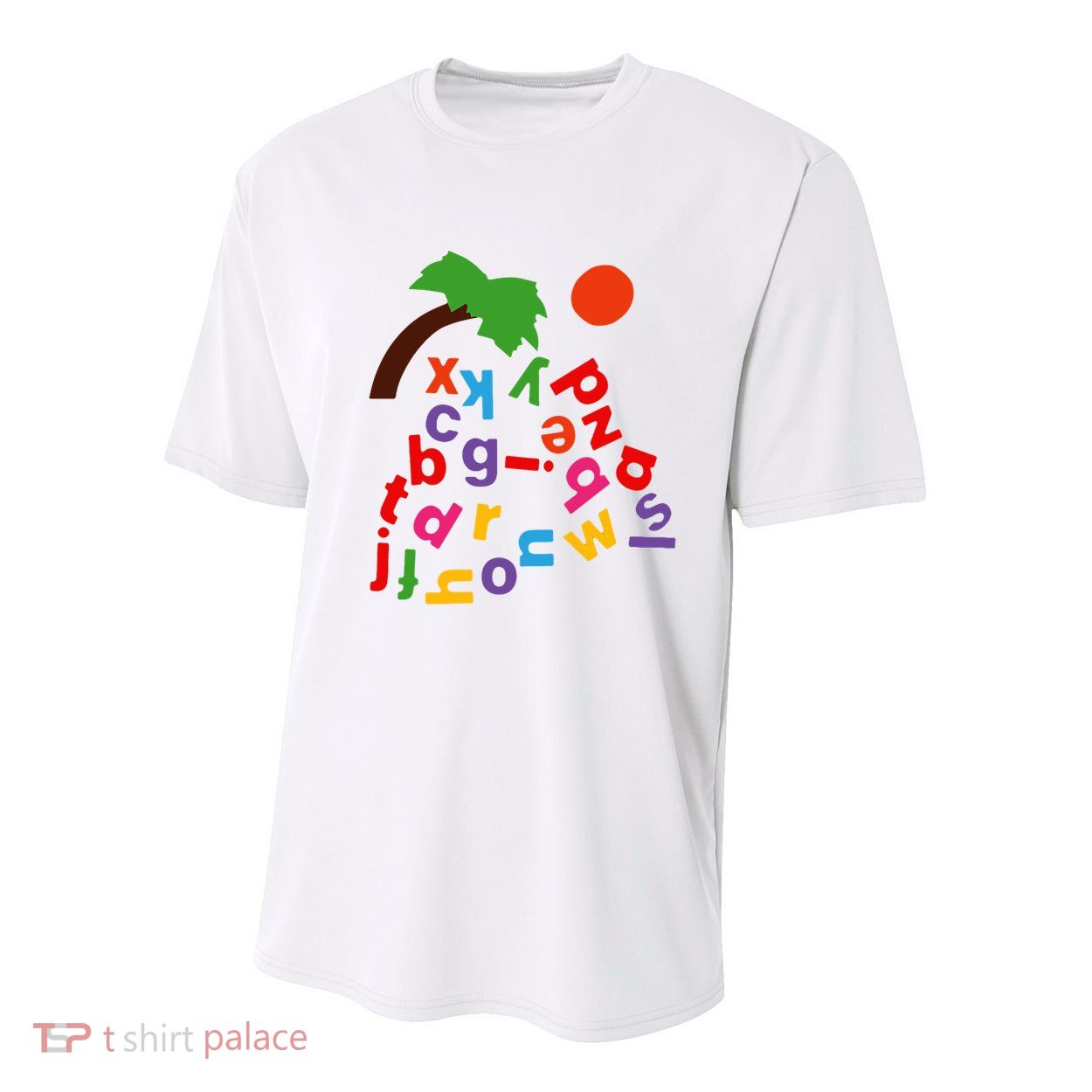 Alphabet Boom Tree Youth Performance Sprint T-Shirt