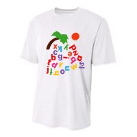Alphabet Boom Tree Youth Performance Sprint T-Shirt