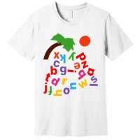 Alphabet Boom Tree Premium T-Shirt