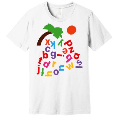 Alphabet Boom Tree Premium T-Shirt