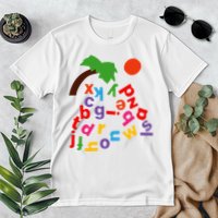 Alphabet Boom Tree Premium T-Shirt