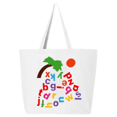 Alphabet Boom Tree 25L Jumbo Tote