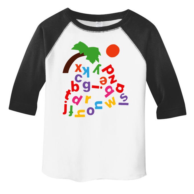 Alphabet Boom Tree Toddler Fine Jersey T-Shirt