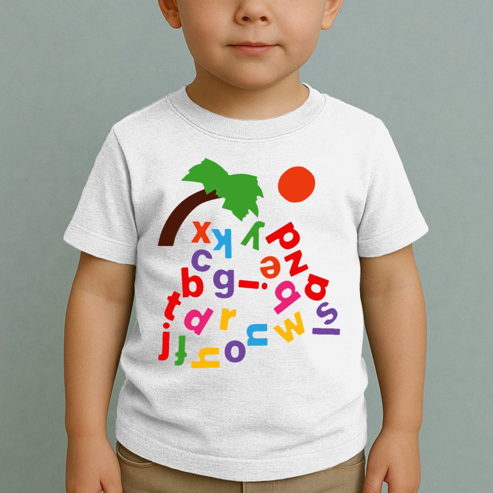 Alphabet Boom Tree Toddler T-Shirt