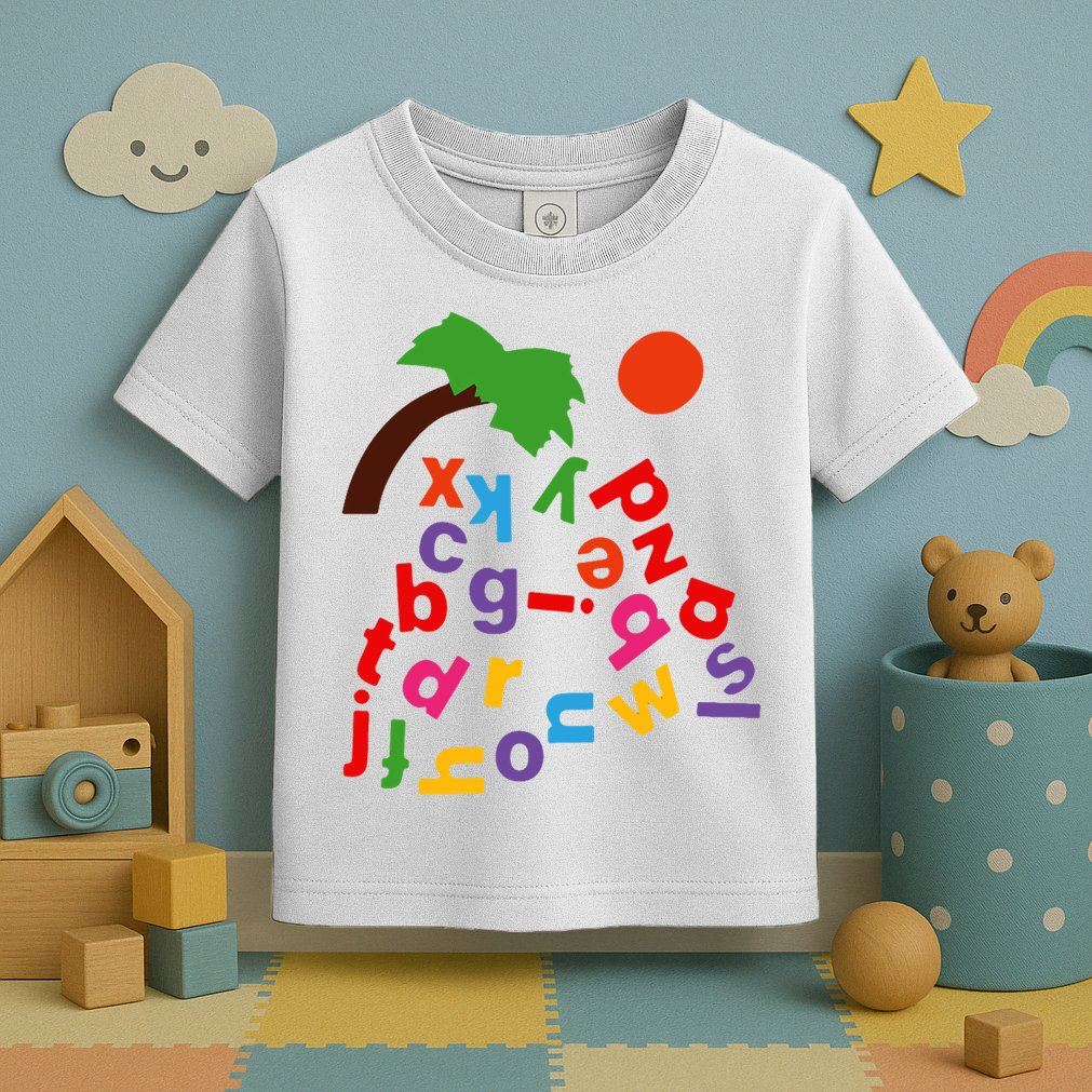 Alphabet Boom Tree Toddler T-Shirt