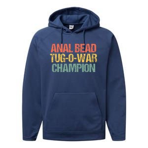 Anal Bead Tugowar Champion Performance Fleece Hoodie