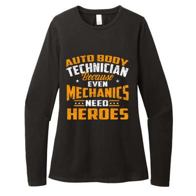 Auto Body Technician Heroes Automotive Car Customizer Womens CVC Long Sleeve Shirt