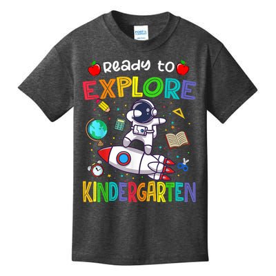 Astronaut Back To School Ready To Explore Kindergarten Kids T-Shirt