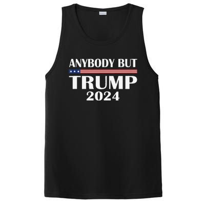 Anyone But Trump 2024 Anyone But Trump Sarcastic Election PosiCharge Competitor Tank