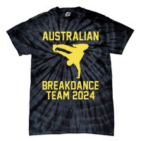 Australian Breakdance Team 2024 Funny Breakdancing Meme 24 Gift Tie-Dye T-Shirt