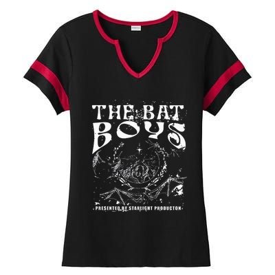 Acotar Bat The Night Court Ladies Halftime Notch Neck Tee