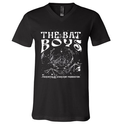 Acotar Bat The Night Court V-Neck T-Shirt