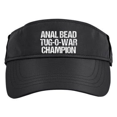 Anal Bead Tugowar Champion Funny Saying Sarcastic Novelty Adult Drive Performance Visor