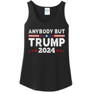 Anybody But Trump 2024 Anyone But Trump Presidential Ladies Essential Tank