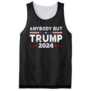 Anybody But Trump 2024 Anyone But Trump Presidential Mesh Reversible Basketball Jersey Tank