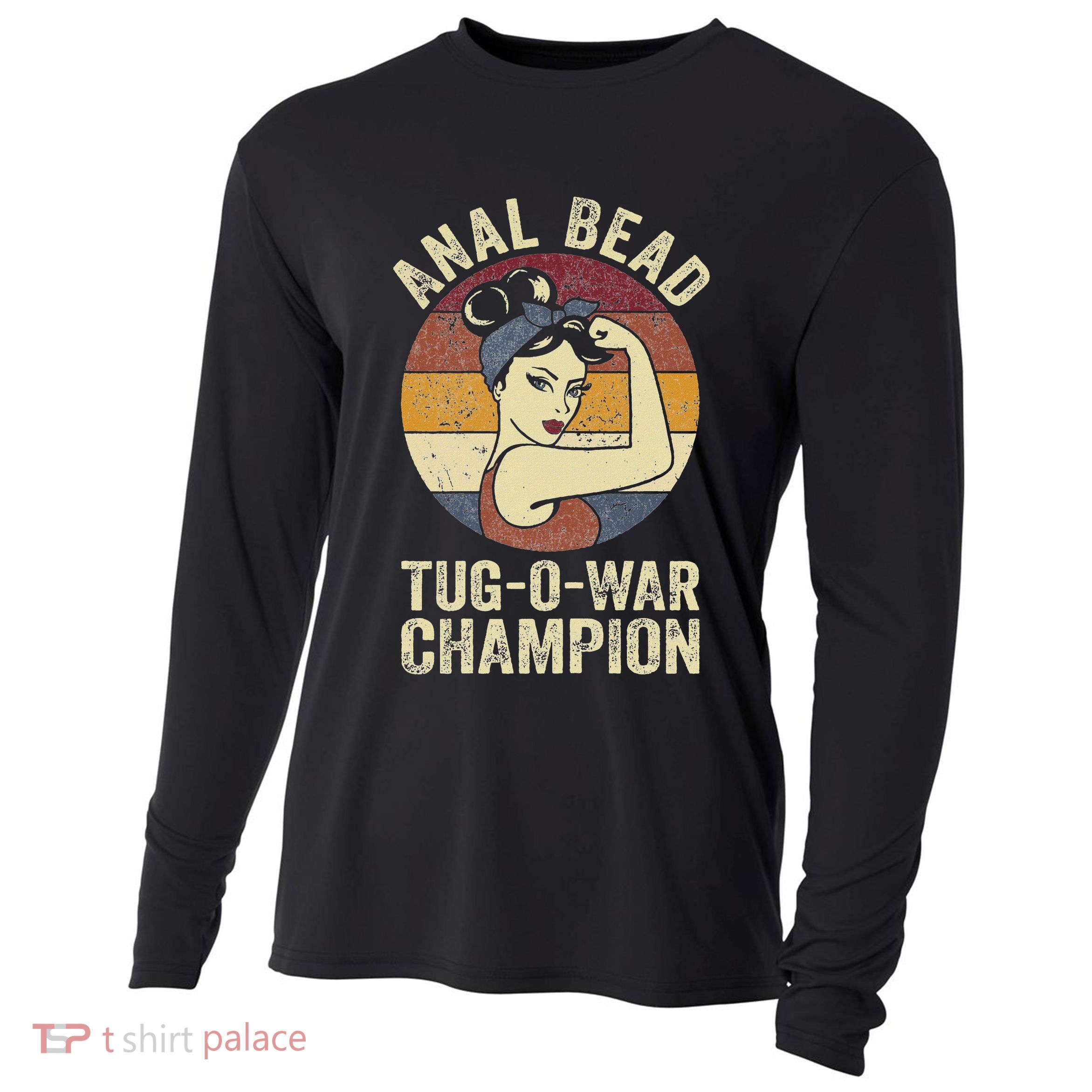 Anal Bead Tug O War Champion Cooling Performance Long Sleeve Crew