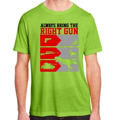 Always Bring The Right Funny Adult ChromaSoft Performance T-Shirt