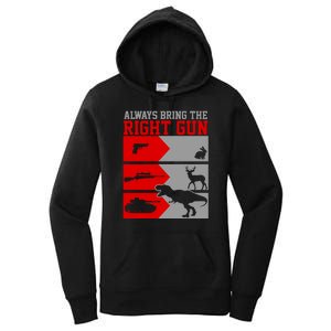 Always Bring The Right Funny Women's Pullover Hoodie