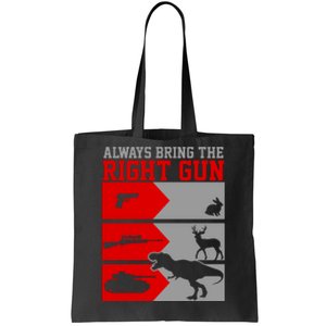 Always Bring The Right Funny Tote Bag