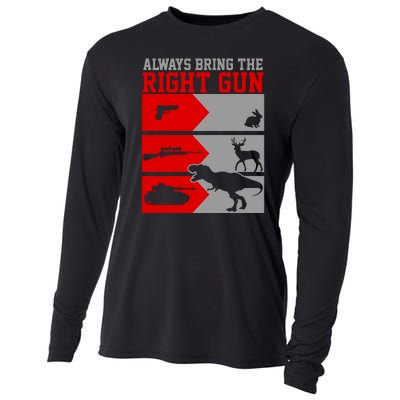 Always Bring The Right Funny Cooling Performance Long Sleeve Crew