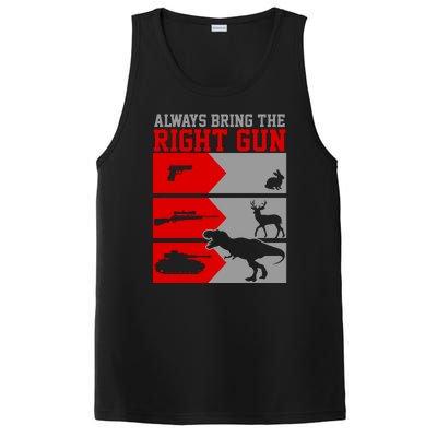 Always Bring The Right Funny PosiCharge Competitor Tank